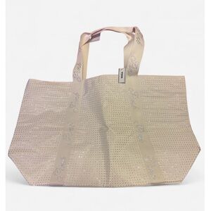 Victoria’s Secret Beige Bedazzled Tote Bag – NWT